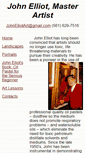 Mobile Screenshot of johnelliot.com